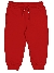 Mayoral Basic Cuffed Fleece Trousers  Red