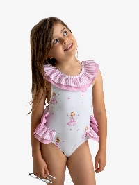 Meia Pata Meisjes Badpak Ballerinas