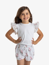 Meia Pata Meisjes Set Short Unicorns