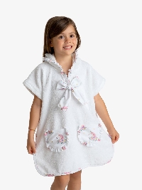 Meia Pata Meisjes Poncho Unicorns