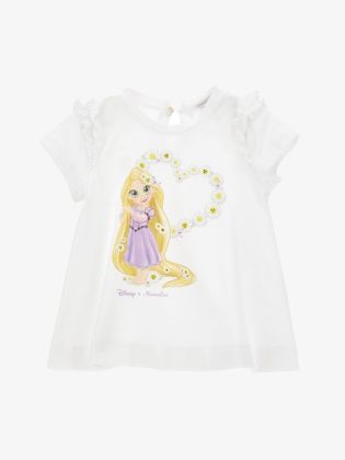 Meisjes Shirt Maxi Rapunzel Wit