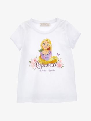 Meisjes Shirt Rapunzel Wit