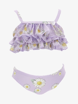 Meisjes Bikini Daisy Lila