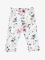 Monnalisa Meisjes Legging Flowers Wit