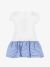 Monnalisa Meisjes Jurk Donald Duck Wit