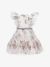 Monnalisa Meisjes Jurk Tulle Flowers Wit