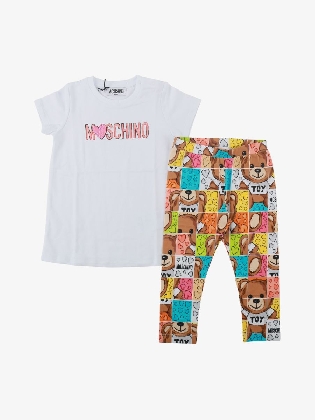 Meisjes Set Legging Wit