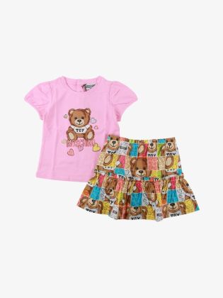 Meisjes Set Rok Sweet Pink