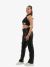 Moschino Dames Top Crop Cady Zwart