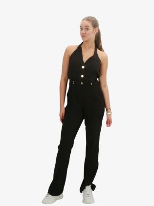 Dames Jumpsuit Kate Moss Bazel Zwart