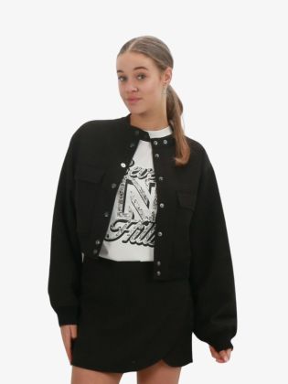 Dames Bomberjas Kate Moss Bexley Jacket Zwart