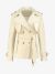 Nikkie By Nikkie Plessen Dames Zomerjas Brooklyn Short Trenchcoat Pearl