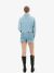 Nikkie By Nikkie Plessen Dames Spijkerjas Cali Denim Jacket Light Blue