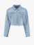 Nikkie By Nikkie Plessen Dames Spijkerjas Cali Denim Jacket Light Blue