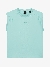 Nik & Nik Meisjes Shirt Pleat Ocean Mint