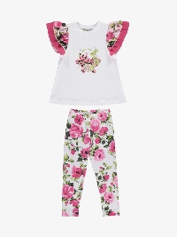 Piccola Speranza Meisjes Set Legging Roze