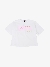 Pinko Meisjes Shirt Crop Wit Roze