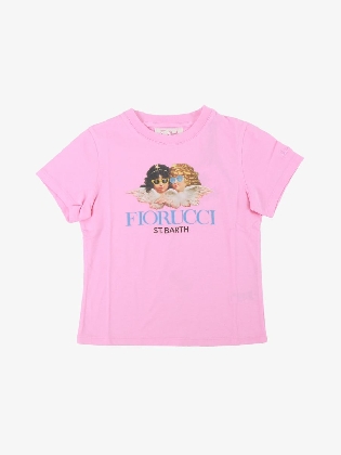Meisjes Shirt Angels Fiorucci Roze