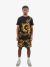 Versace Jeans Couture Heren Shirt Slim Fit Zwart Goud