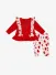 ADee Meisjes Set Legging Holly Red