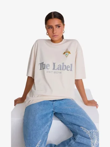 Dames Shirt The Label Light Camel