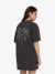 Alix The Label Dames Jurk Strass Artwork Charcoal Grey
