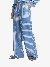 Alix The Label Dames Broek Chambray Stripe Denim Blue