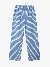 Alix The Label Dames Broek Chambray Stripe Denim Blue