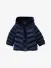 Abel & Lula Satin Coat Navy