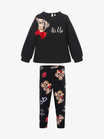 Meisjes Set Legging Zwart