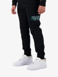 Black Bananas Kids Jongens Joggingbroek Commander Sweatpants Zwart