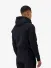 Black Bananas Heren Hoodie Initial Glow Zipper Zwart