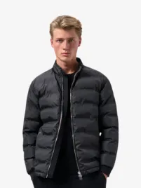 BALR Heren Jas Q-series Regular Fit Puffer Jet Black