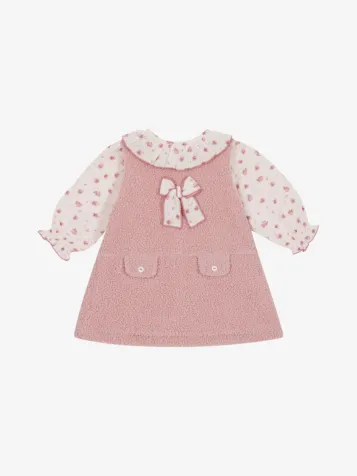 Meisjes Jurk Lisboa Oud Roze