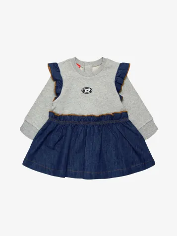 Meisjes Jurk Dimbob Grey Melange