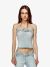 DIESEL DAMES Dames Top De-lucy-s Denim