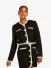 Josh V Dames Vest Monica Boucle Zwart