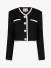 Josh V Dames Vest Monica Boucle Zwart