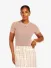 Josh V Dames Shirt Rio Dusty Pink Glitter