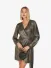 Josh V Dames Jurk Isabeau Glitter Black Gold