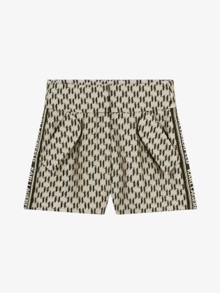 Meisjes Short Zwart Beige