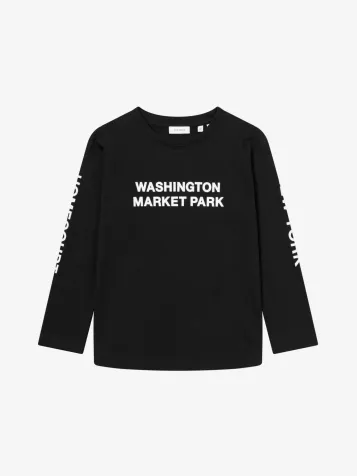 Jongens Shirt Washington Zwart Light Ivory