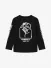 Les Deux Kids Jongens Shirt Washington Zwart Light Ivory