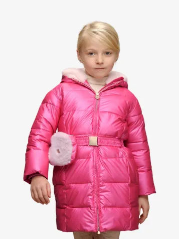 Meisjes Winterjas Birdo Tickle Me Pink