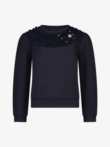 Meisjes Sweater Ocolly Blue Navy