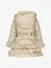 Le Chic Meisjes Winterjas Balucia Pearled Ivory Foil
