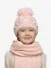 Le Chic Meisjes Set Muts Sjaal Raquel Rory Rose Quartz