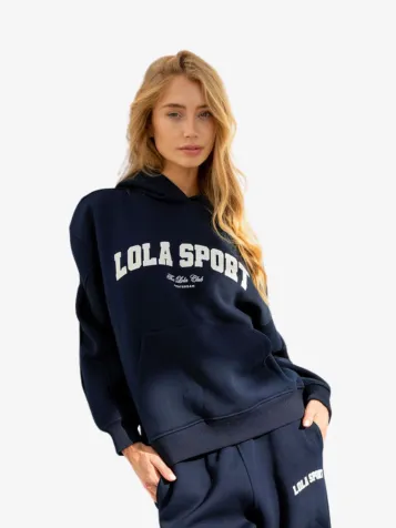 Dames Hoodie Harper Navy	