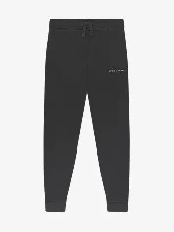 Jongens Joggingbroek Script Gunmetal