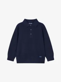 Mayoral Jongens Polo Knit Navy Blue
